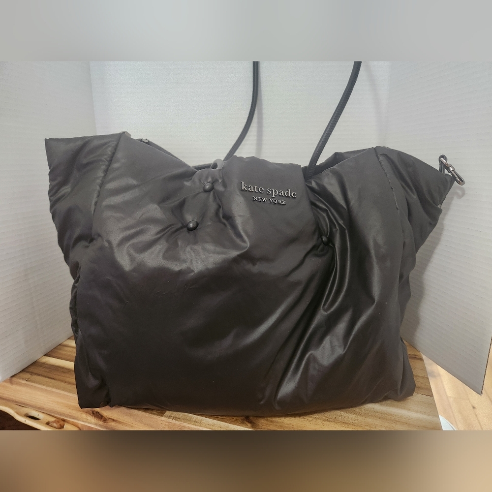 Kate Spade Black Women's Puffy Bag